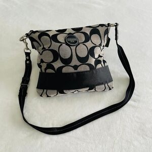 Coach Black and Gray Women's Bag